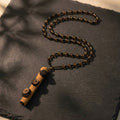 Handmade Herbal Necklace Cinnamon & Pummelo Peel Botanical Talisman Necklace The Eastern Alchemist